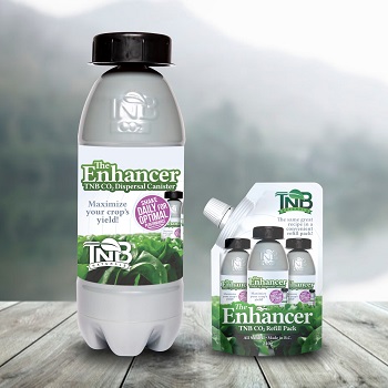 TNB Naturals CO2 Enhancer Getting CO2 to your Plants 100% organic Hydroponics 